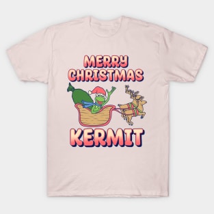 Kermit Merry Christmas T-Shirt